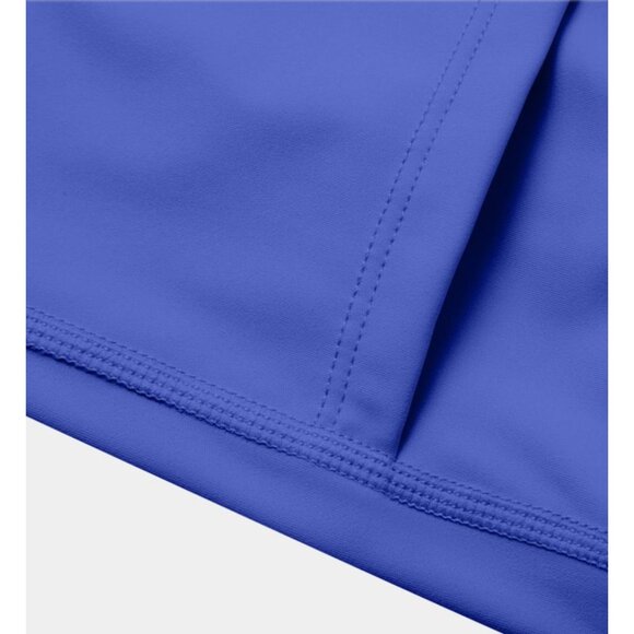 Halara Cloudful Air Flare Tennis Skirt Sz XS Aster Blue Crossover 2-in-1 Side Po - Picture 10 of 11